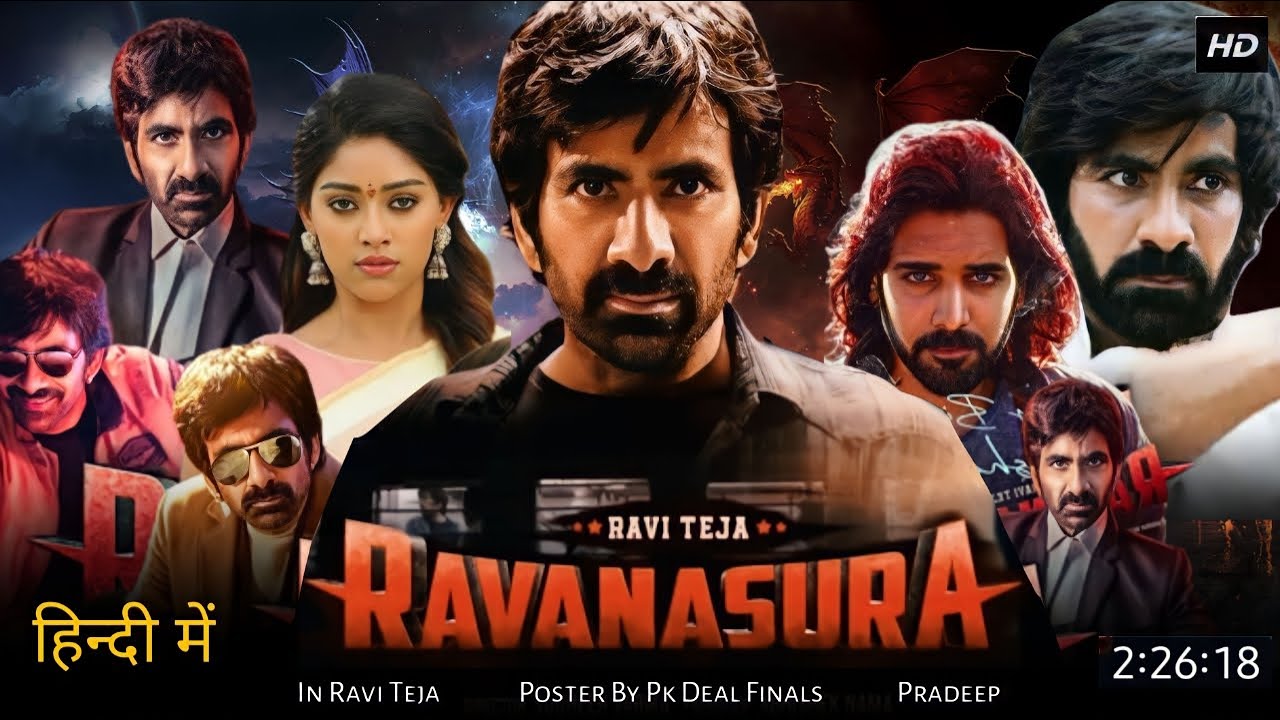 Ravanasura (2023) Dual Audio [Hindi ORG & Telugu] WEB-DL